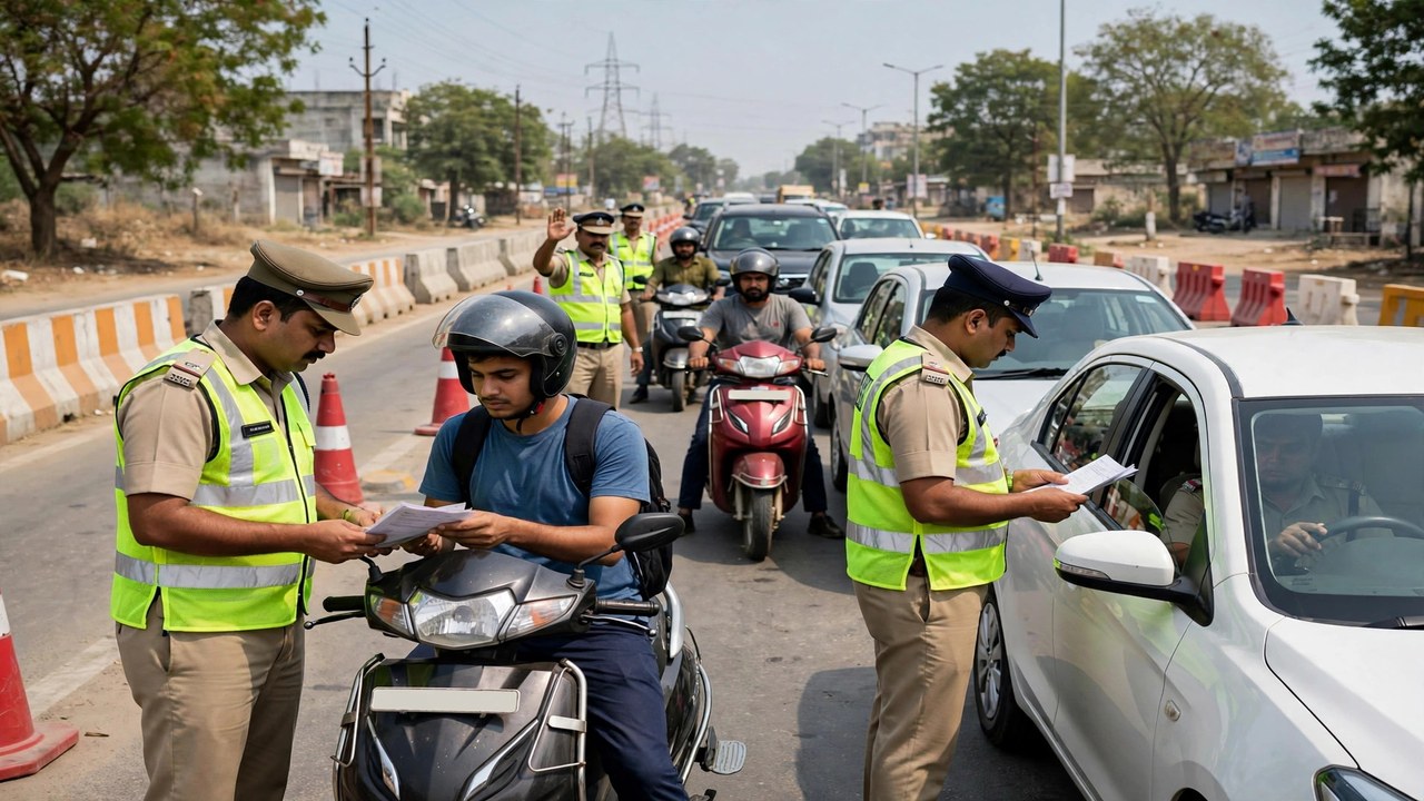 Maharashtra RTO special drive checking documents of out-of-state registered vehicles October 2026
